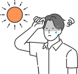 真夏の気温上昇